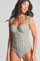 Panache Swim - Seersucker Badedragt G-M skål