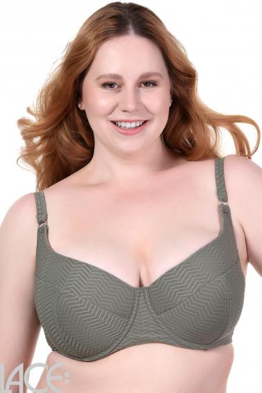 LACE Design - Bikini BH med dyb udskæring - Foret i skålen - E-H skål - LACE Swim #10