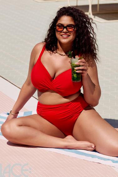 Elomi Swim - Plain Sailing Bikini Høj trusse 