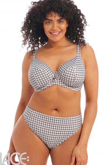 Elomi Swim - Checkmate Bikini BH med dyb udskæring G-L skål