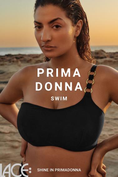 PrimaDonna Swim - Damietta Bikini Bandeau BH med en aftagelig strop E-G skål