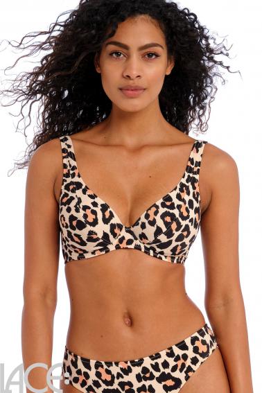 Freya Swim - Animal Instinct Bikini BH med dyb udskæring G-M skål