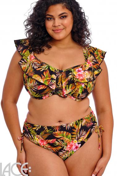 Elomi Swim - Tiger Valley Bikini Høj trusse - Regulerbar