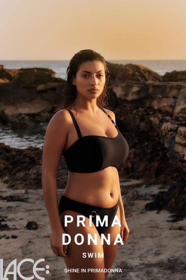 PrimaDonna Swim - Damietta Bikini Bandeau BH med en aftagelig strop E-G skål