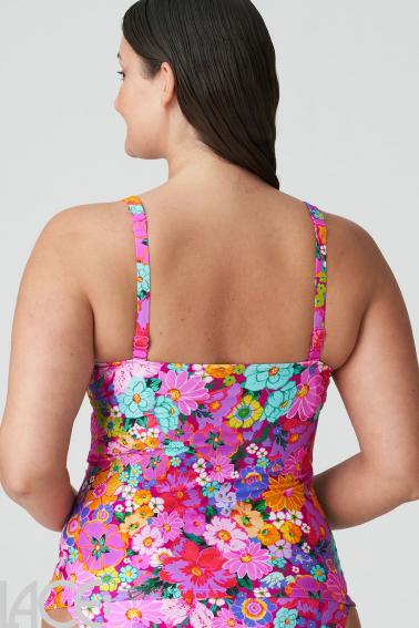 PrimaDonna Swim - Najac Tankini Top med dyb udskæring D-G skål