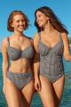 Panache Swim - Gingham Bikini Høj trusse