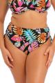 Elomi Swim - Tropical Falls Bikini Høj trusse - Regulerbar