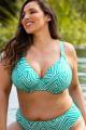 Elomi Swim - Fiji Falls Bikini BH med dyb udskæring J-N skål