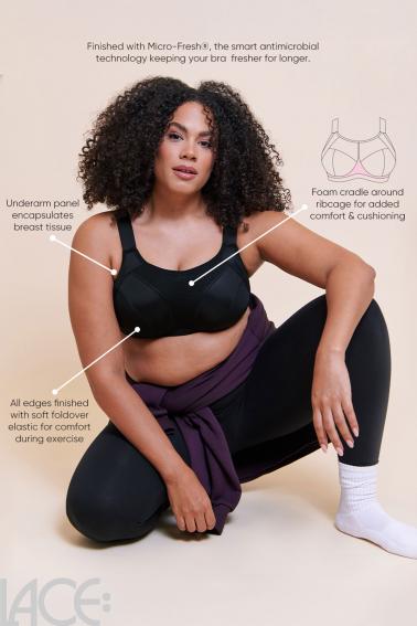 Curvy Kate - Everymove Sports BH med bøjle G-K skål