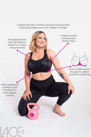 Curvy Kate - Everymove Sports BH med bøjle G-K skål