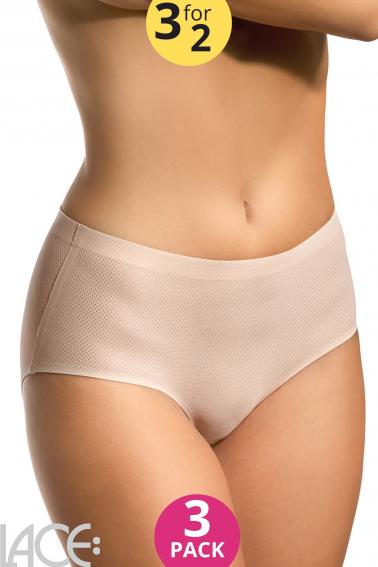 Babell Lingerie - 3-Pack - Høj trusse - Babell 04