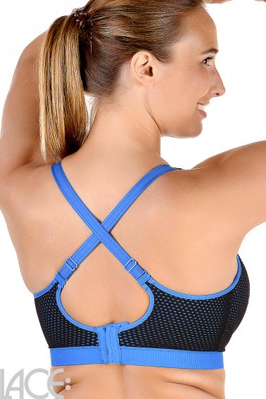 PrimaDonna Sport - The Mesh Sports BH med bøjle og foret i skålen D-G skål