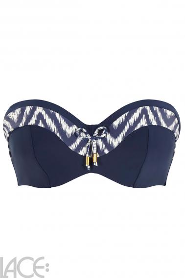 Panache Swim - Oceana Bikini Bandeau BH med aftalige stropper F-I skål