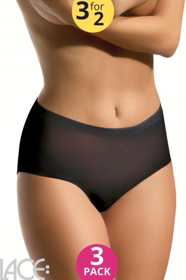 Babell Lingerie - 3-Pack - Høj trusse - Babell 04