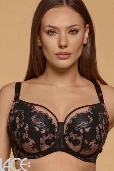 Dalia Lingerie - 3/4 Skål BH - Foret G-J skål - Dalia 16