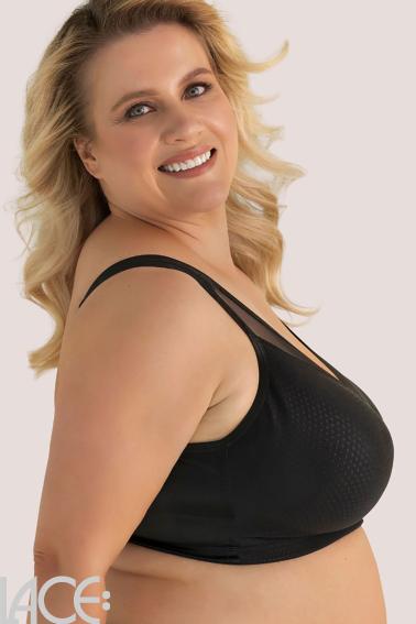 Rosme Lingerie - BH uden bøjle F-H skål - Rosme High Impact