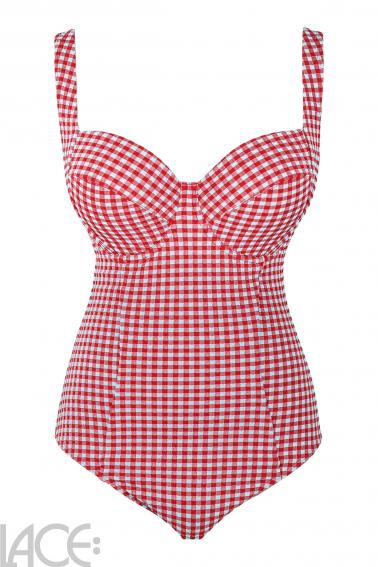 Panache Swim - Gingham Badedragt G-M skål