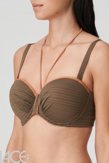 PrimaDonna Swim - Marquesas Bikini Bandeau BH med aftagelige stropper E-G skål