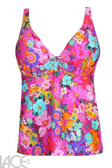 PrimaDonna Swim - Najac Tankini Top med dyb udskæring D-G skål