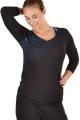 PrimaDonna Sport - The Work Out Top med trekvartlange ærmer
