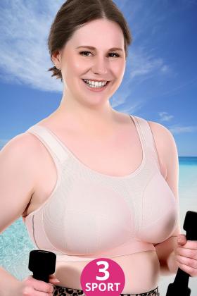Anita active - Extreme Control Plus Sports BH uden bøjle H-K skål
