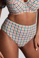 Panache Swim - Seersucker Bikini Høj trusse
