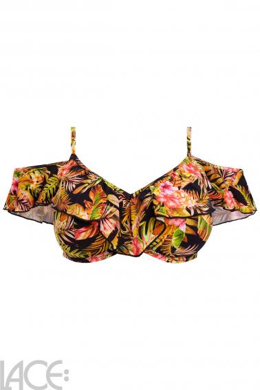 Elomi Swim - Tiger Valley Bikini Bandeau BH I-K skål