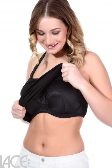LACE Design - Halterneck Top med isyet Bøjle BH E-I skål