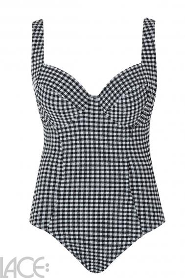 Panache Swim - Gingham Badedragt G-M skål