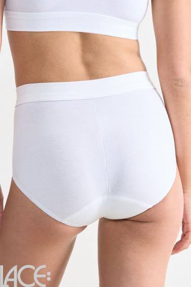 Sloggi - Sloggi Double Comfort Høj trusse - Bomuld - 2 Pak