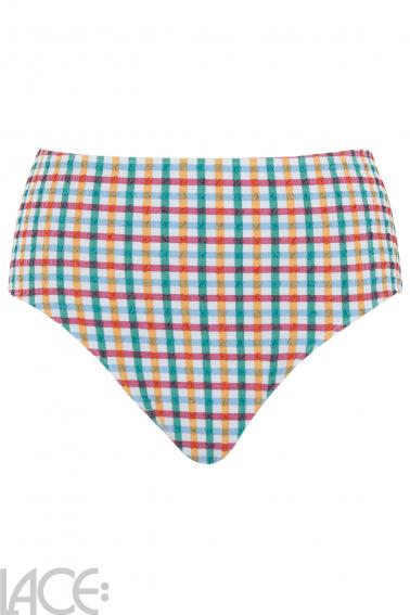 Panache Swim - Seersucker Bikini Høj trusse