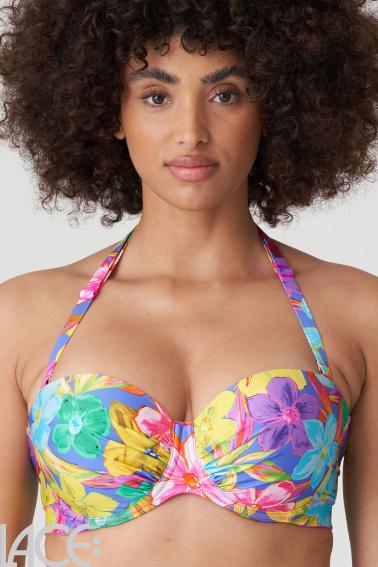 PrimaDonna Swim - Sazan Bikini Bandeau BH med aftagelige stropper E-G skål
