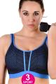 PrimaDonna Sport - The Mesh Sports BH med bøjle F-H skål