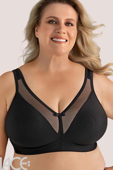 Rosme Lingerie - BH uden bøjle F-H skål - Rosme High Impact