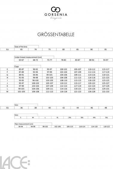 Gorsenia - 3/4 Skål BH G-M skål - Gorsenia Casablanca