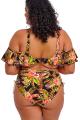 Elomi Swim - Tiger Valley Bikini Høj trusse - Regulerbar