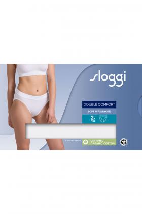 Sloggi - Sloggi Double Comfort Tai trusse - Bomuld - 2 Pak