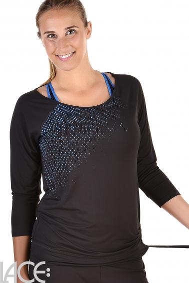PrimaDonna Sport - The Work Out Top med trekvartlange ærmer