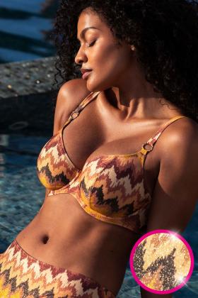 Freya Swim - Arizona Wave Bikini BH med dyb udskæring G-L skål Freya Swim - Arizona Wave Bikini BH med dyb udskæring G-L skål
