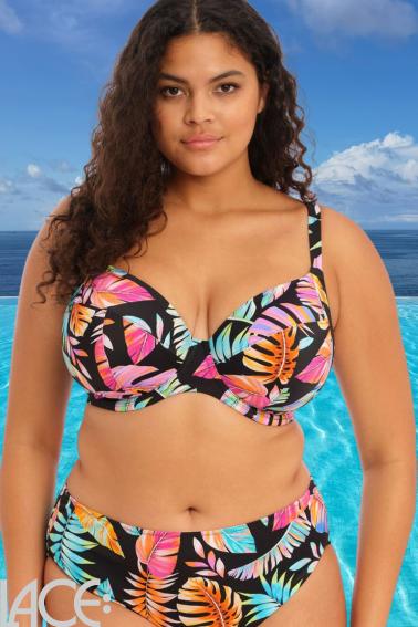 Elomi Swim - Tropical Falls Bikini BH med dyb udskæring G-N skål