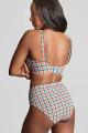 Panache Swim - Seersucker Bikini Bandeau BH G-K skål