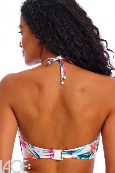 Freya Swim - Palm Paradise Bikini Bandeau BH med aftagelige stropper E-I skål