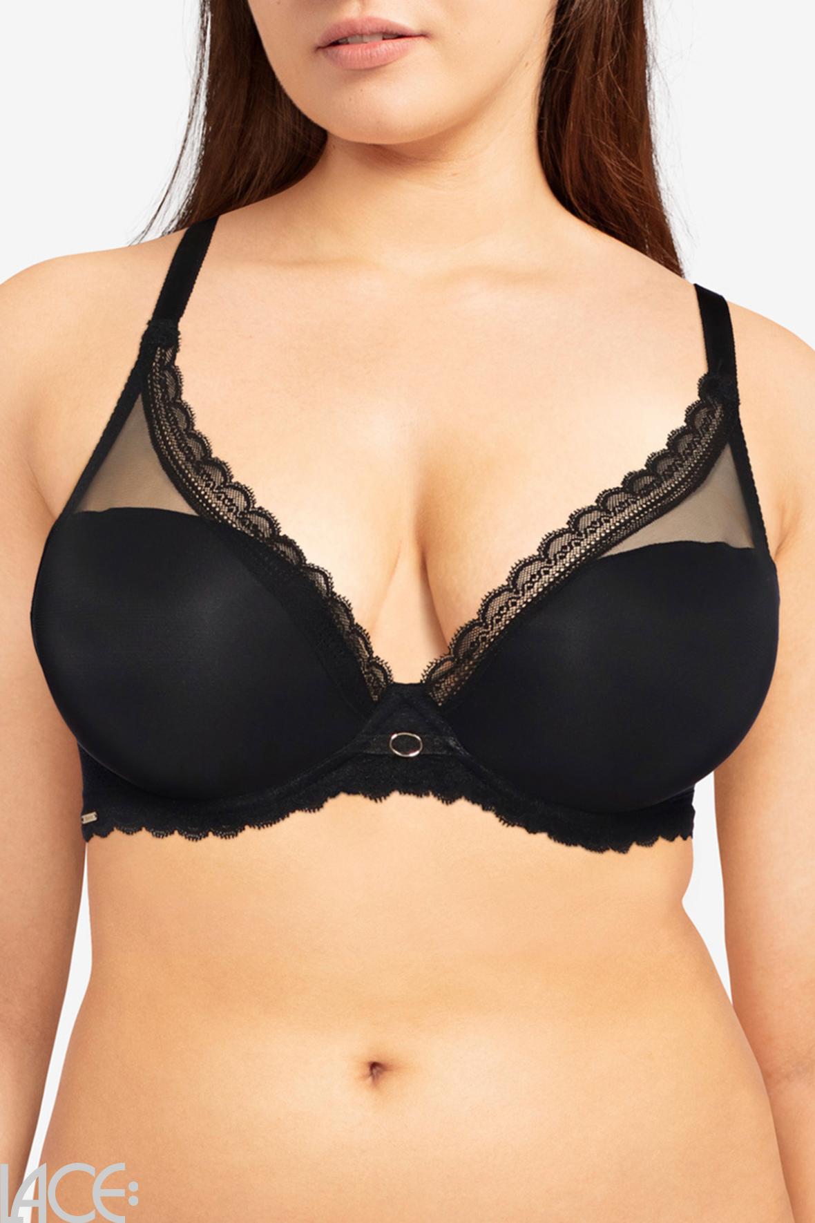 LACE - Chantelle Parisian Allure Push Up BH D-G skål 