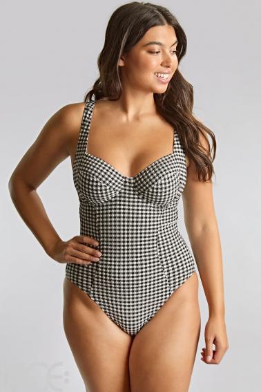 Panache Swim - Gingham Badedragt G-M skål