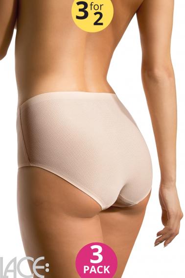 Babell Lingerie - 3-Pack - Høj trusse - Babell 04