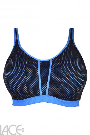 PrimaDonna Sport - The Mesh Sports BH med bøjle og foret i skålen D-G skål