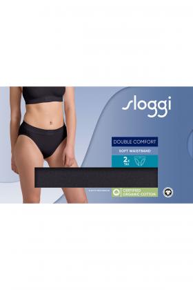 Sloggi - Sloggi Double Comfort Tai trusse - Bomuld - 2 Pak