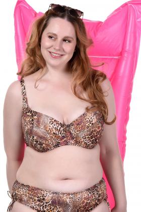 LACE Design - Bikini BH med dyb udskæring - Foret i skålen - D-H skål - LACE Swim #16