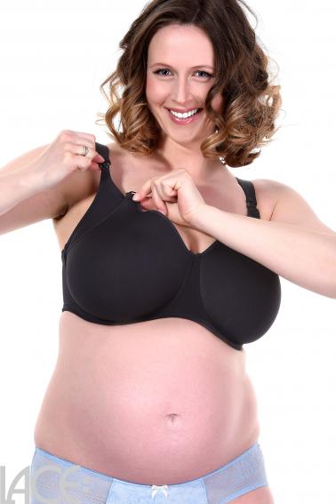 Anita maternity - Miss Anita Amme BH med bøjle F-I skål