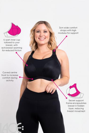 Curvy Kate - Everymove Sports BH med bøjle G-K skål